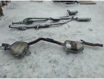 Глушитель середина/ Audi/ A4/ B8/ 2010/к.т.№8K0253409BA