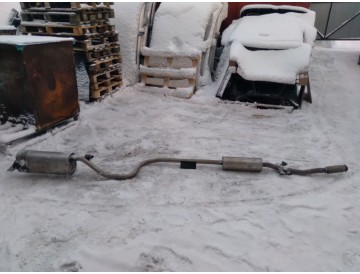 Глушитель задняя банка Peugeot/ 207/ 2A/ 1.6 литра/ 2010г./ к.т.№000000 