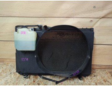 Радиатор охл. Toy/ Chaser,Cresta,Mark II/ GX90/ 1G-FE/ AT/ с диффузором/ к.т.№16400-70500 / 16400-70510