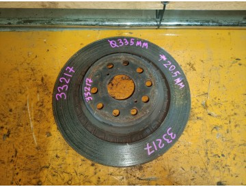Диск тормозной зад. Lexus/ LS460,LS600H,LS600HL/ USF40,USF45,UVF45,UVF46/ D=335mm/ к.т.№42431-50100