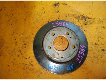 Диск тормозной зад. Mercedes Benz/ E-Class,CLK-Class,C-Class/ W210,W124,W170,W202,W203,W208/ D=278mm/ к.т.№A2104230612 / A2104231012 / A2034230112 