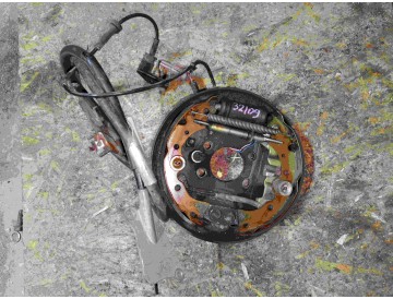 Комплект ручного тормоза лев. Nis/ Bluberd Sylphy,Sunny/ B15,FB15,FG10,QG10/ к.т.№440104M412