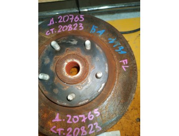 Диск тормозной перед. Nis/ Qashqai,X-Trail/ J10,NJ10,NT31,TNT31,DNT31/ к.т.№40206-JD00A или 40206-JG00A