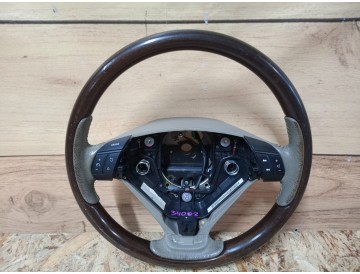 Руль Volvo/ XC90/ C59/ Под дерево/ 3 спицы/ к.т.№20938247