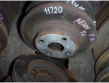 Диск тормозной перед. Toy/ Corolla,Sprinter,Spacio,Levin,Trueno,Ceres,Marino/ AE110,AE111N,AE101,EE101,EE111/ D258/ / №43512-12390 / 43512-12370