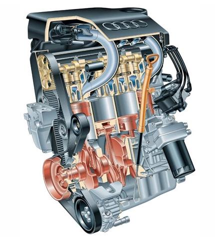 Двигатель 1.6 V8 от AUDI от компании Автопотенциал